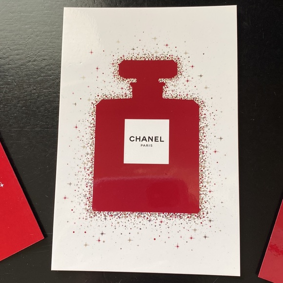 Set of 6 Chanel post cards and small paper bag. New not used. - Picture 5 of 8